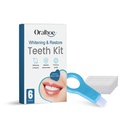 Bộ sửa chữa răng miệng Oralhoe, bộ làm sạch răng, làm đẹp, nhổ răng, vết bẩn đen trên răng, miếng bọt biển làm sạch màu vàng