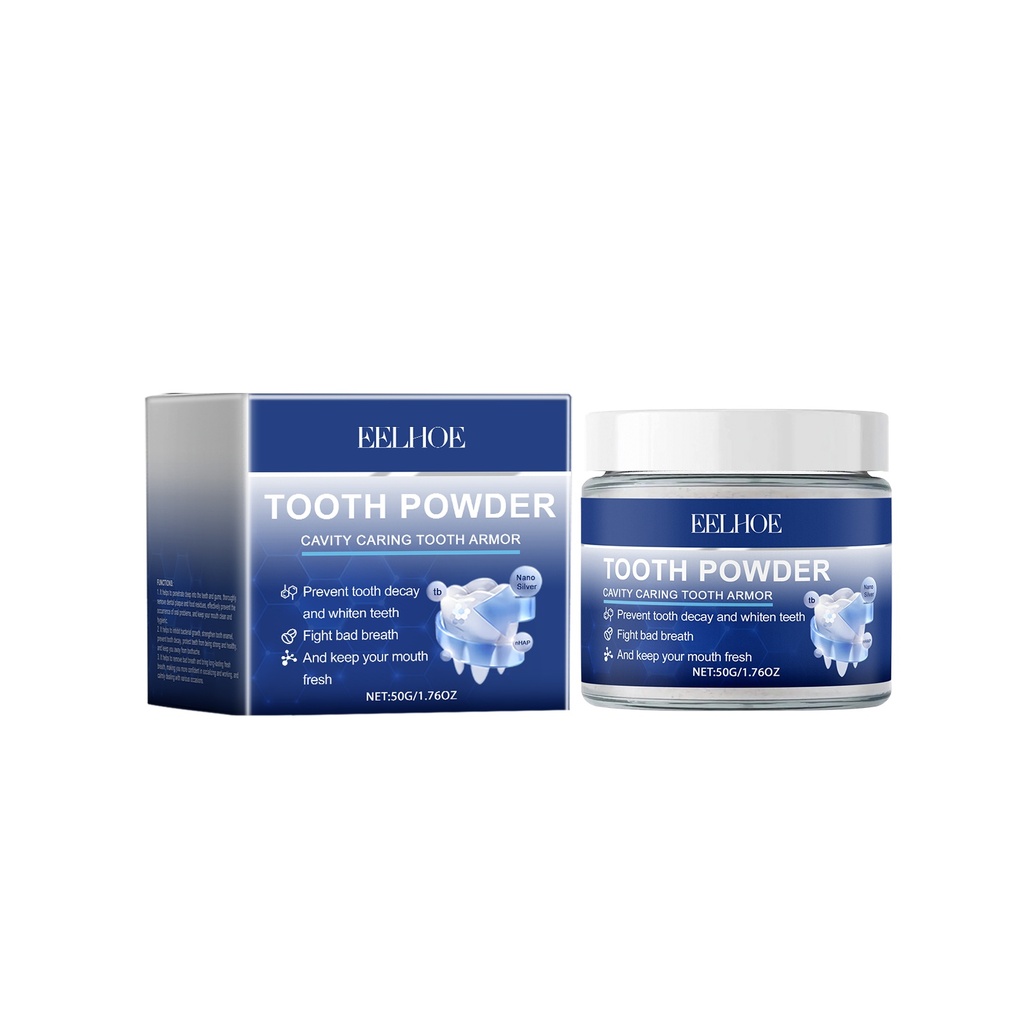 EELHOE Bột Nha Khoa, Chăm Sóc Nướu, Hơi Thở Tươi Mát, Làm Sạch Nhẹ Nhà Cung Cấp Bột Vàng