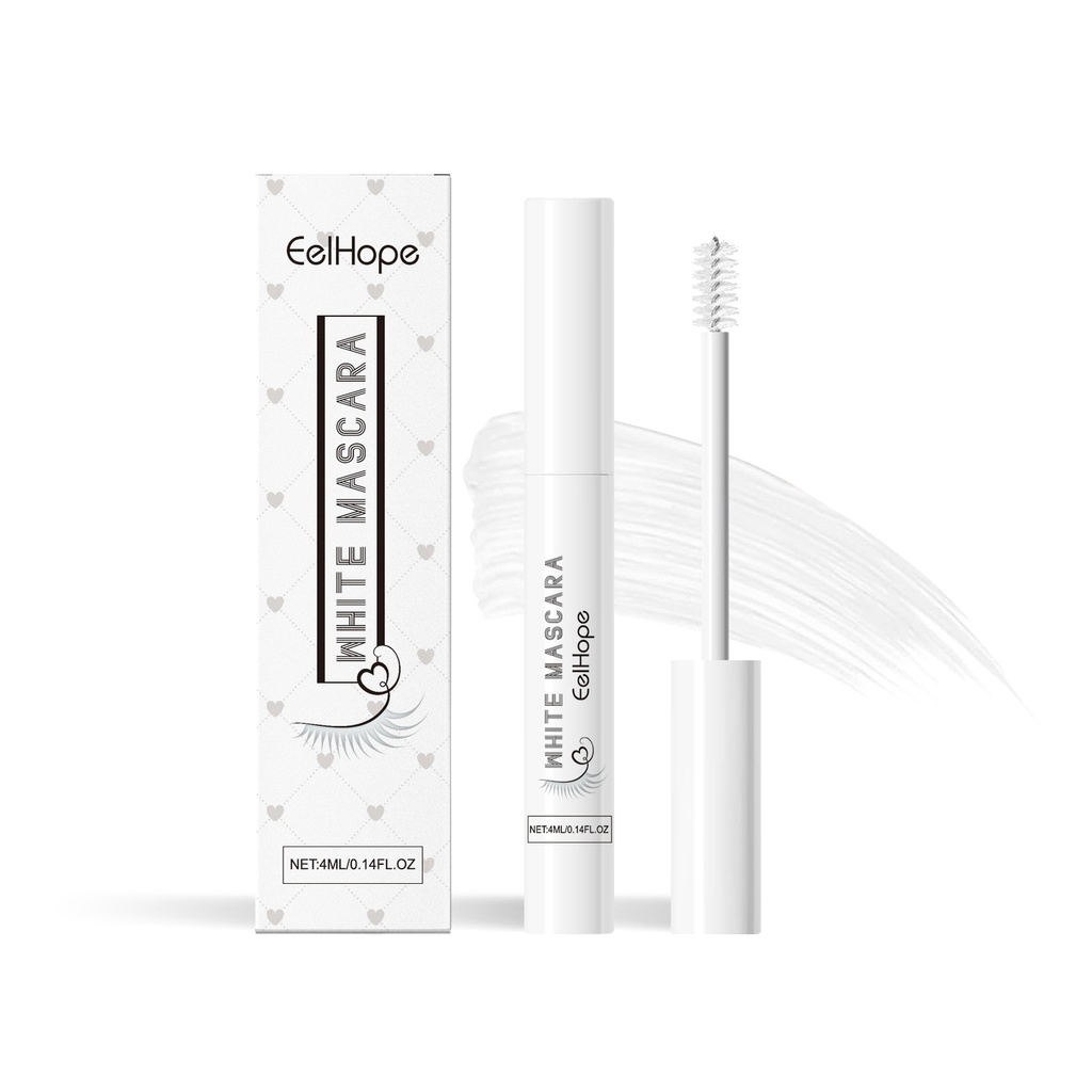 Eelhope Mascara Trắng Dài Và Bền, Không Bị Nhoè, Không Bị Vón Cục