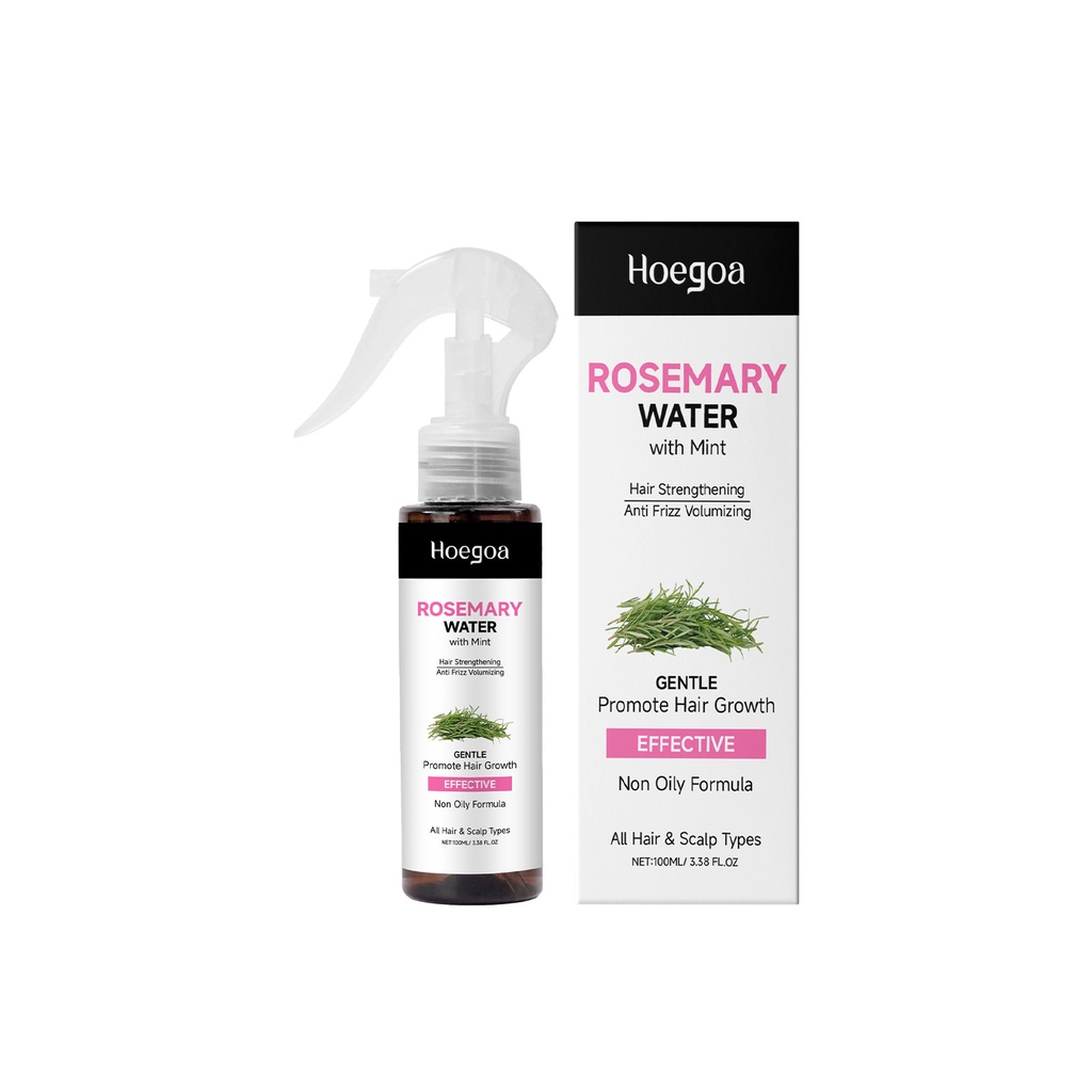 Xịt Dưỡng Tóc Hoegoa Rosemary Peppermint, Mềm Mịn Và Thẳng Tóc, Dưỡng Ẩm và Nuôi Dưỡng Tóc