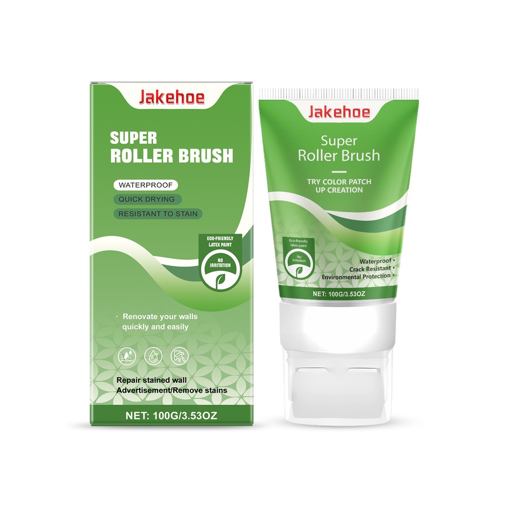 Sơn Sửa Chữa Tường Jakehoe Tân Trang Với Sơn Trắng Sơn Tường Cuộn Sơn Che Khuyết Điểm Trên Tường