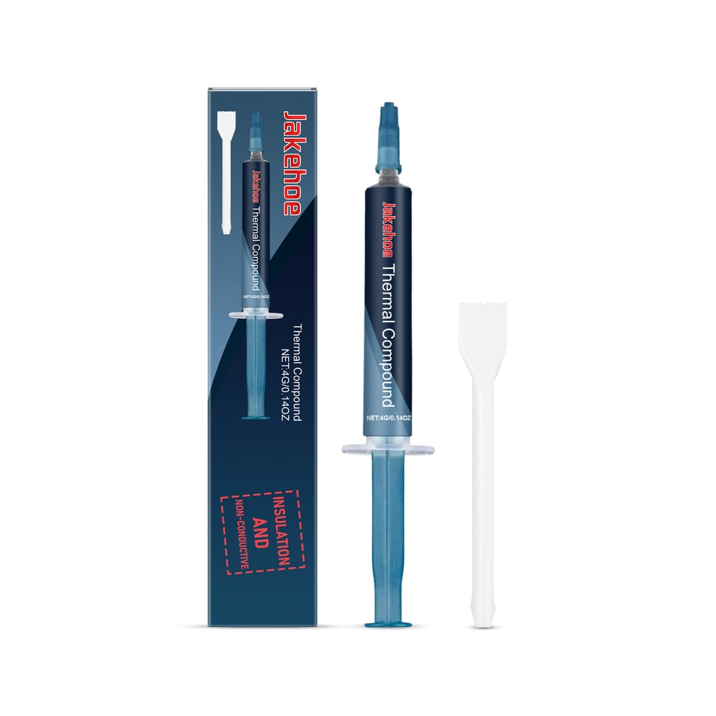 Keo truyền nhiệt Jakehoe, gói silicone tản nhiệt cho máy tính để bàn, laptop, CPU, tản nhiệt cho card đồ họa