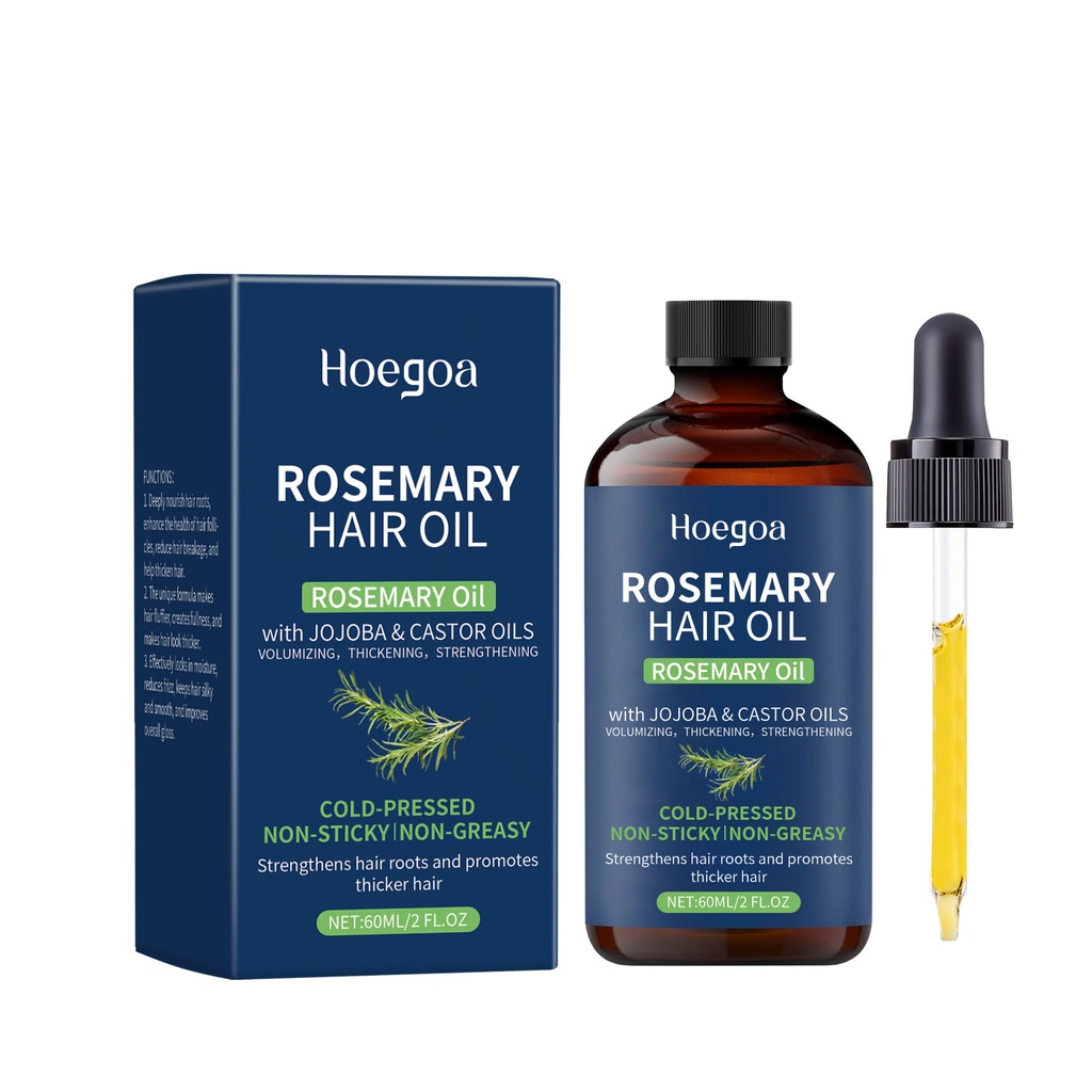 Dầu Thảo Dược Chăm Sóc Tóc Hoegoa Rosemary Dưỡng Ẩm, Làm Mềm Và Trẻ Hóa Tóc Hàng Ngày