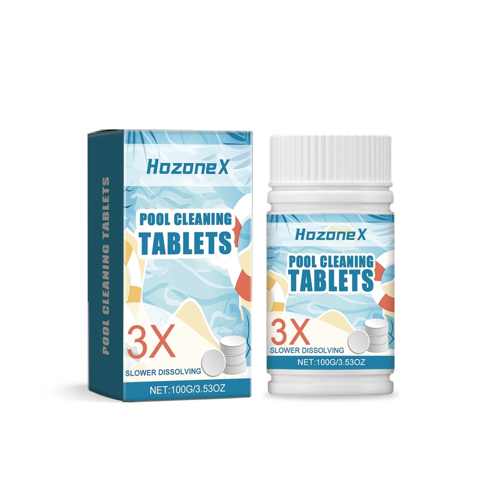 Viên nén tẩy rửa bể bơi HozoneX cải thiện chất lượng nước và mang lại trải nghiệm bơi lội sảng khoái