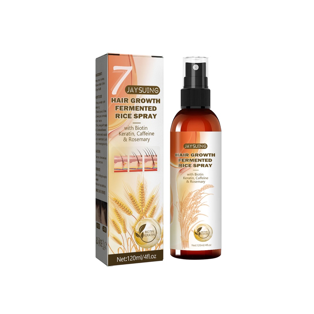 Jaysuing Dense Fermentation Rice Spray Keratin Repair Và Dưỡng Ẩm Rễ Tóc Để Ngăn Ngừa Độ Đặc Cứng Của Tóc Tinh Chất Gạo Lên Men Đặc