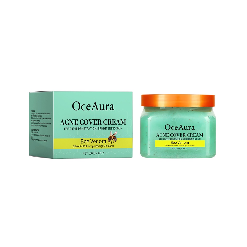 Kem Chăm Sóc Da Mặt OceAura Nuôi Dưỡng Nhẹ Nhàng, Làm Dịu, Cung Cấp Độ Ẩm và Dưỡng Ẩm Chăm Sóc Mụn