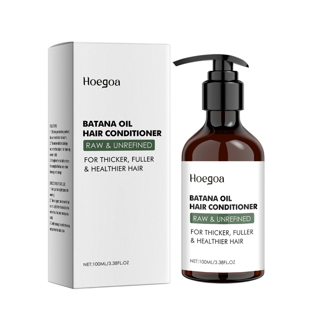 Dầu xả Hoegoa Batana Oil phục hồi tóc khô, cải thiện xơ rối, dưỡng ẩm, làm mềm và mượt tóc
