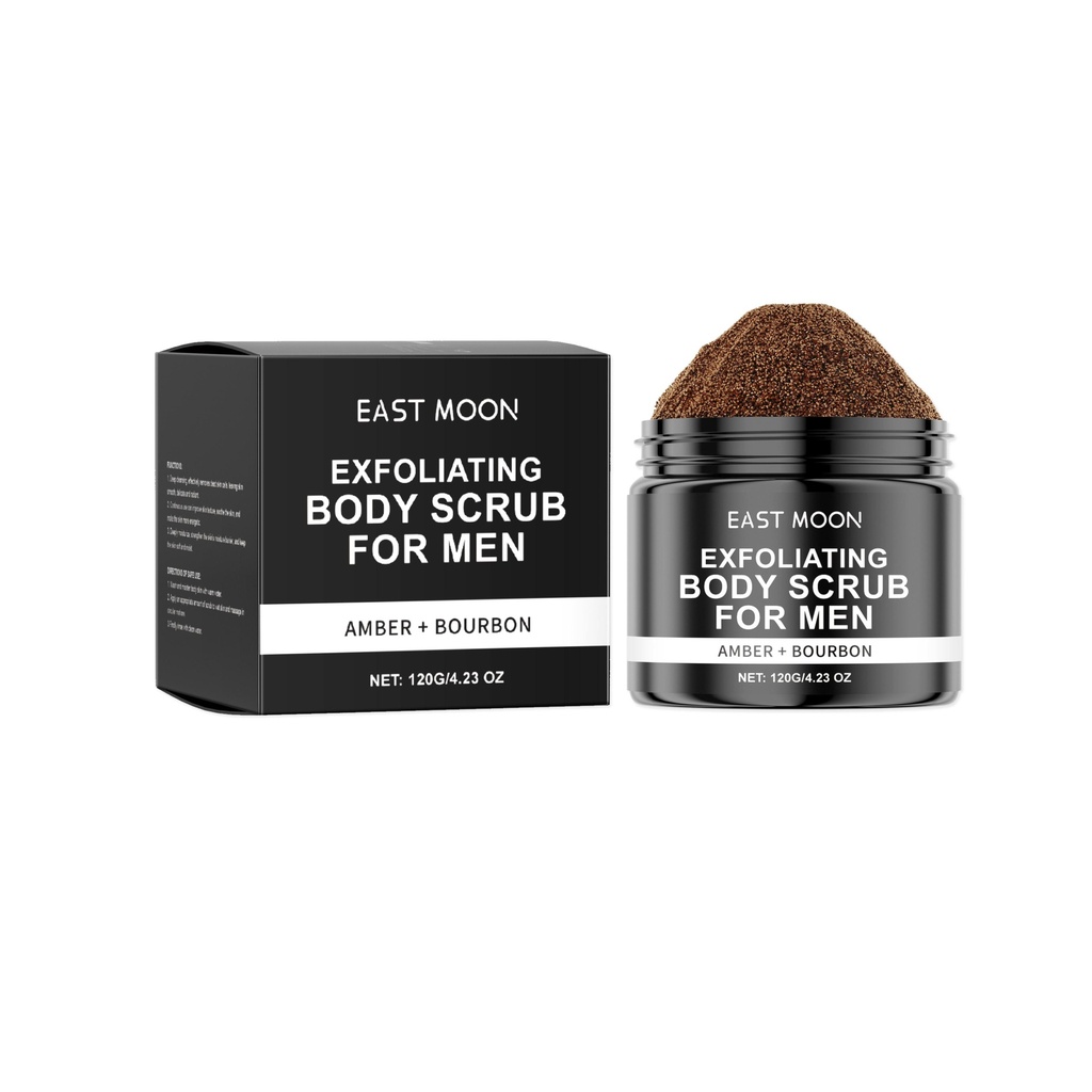 Tẩy Tế Bào Chết Toàn Thân Nam East Moon Whisky Hổ Phách Cung Cấp Độ Ẩm Không Nhờn Và Làm Sạch Da Không Có Lỗ