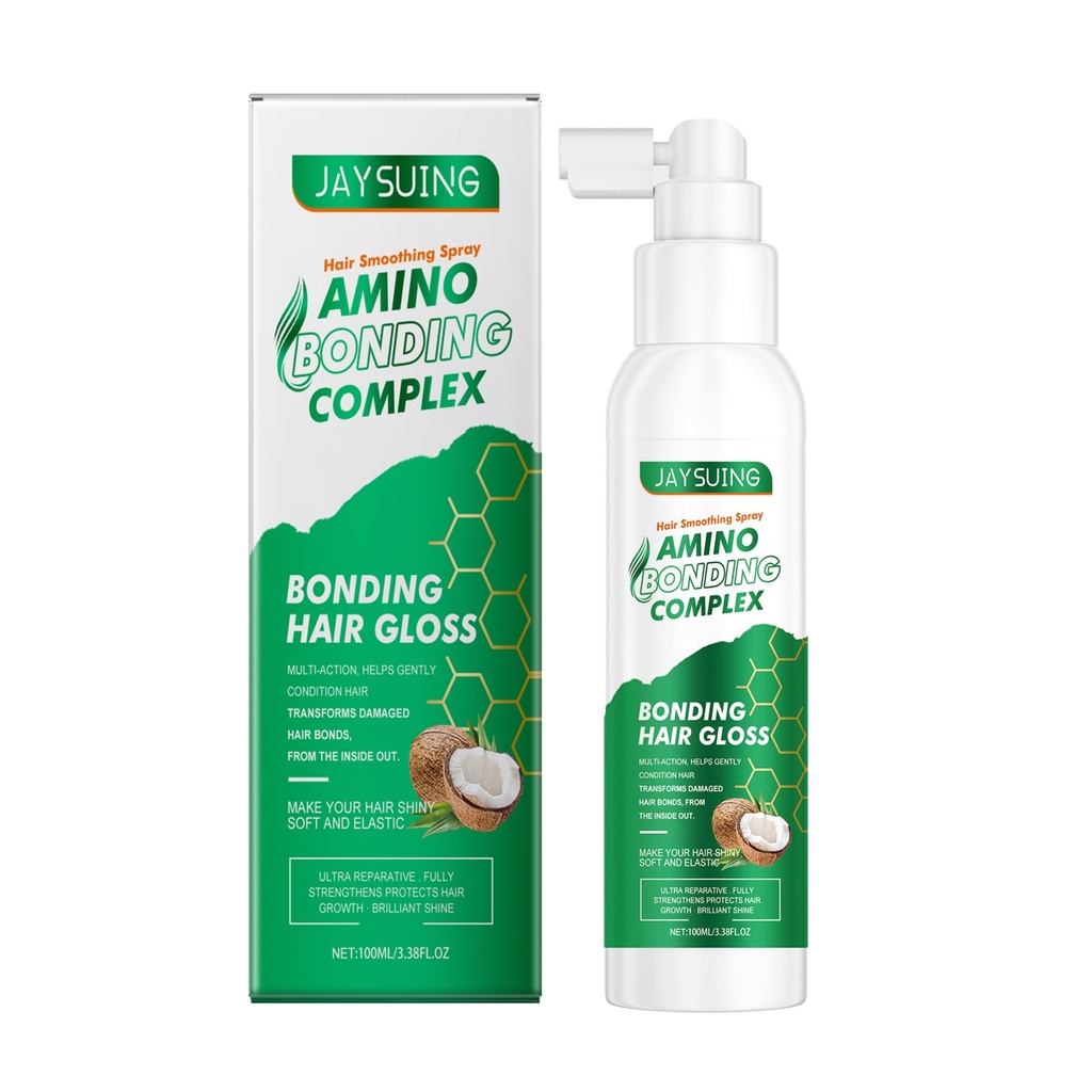 Xịt Dưỡng Tóc Mềm Mại và Bóng Mượt Jaysuing, Cung Cấp Độ Ẩm và Sửa Chữa Tóc Khô và Chẻ Ngọn