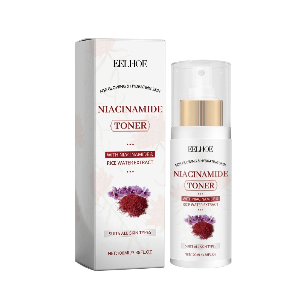 Toner Dưỡng Ẩm Nicotinamide EELHOE – Chăm Sóc Da Dưỡng Ẩm và Làm Sáng, Nước Dưỡng Da Làm Mát