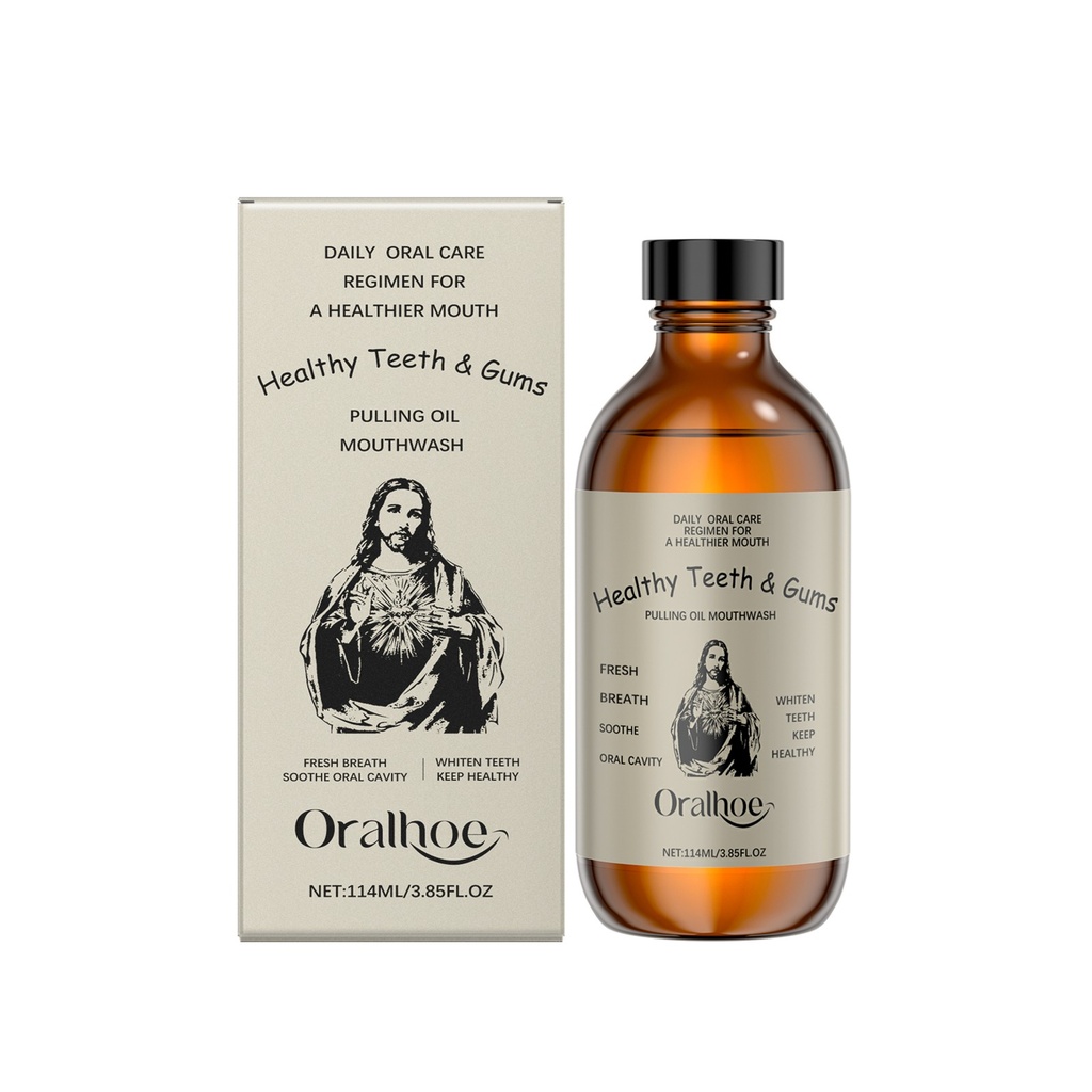 Oralhoe Nước Súc Miệng Coconut, Chăm Sóc Răng Sạch, Hơi Thở Tươi Mát, Khử Mùi, Trắng Răng Và Chăm Sóc Răng Đẹp