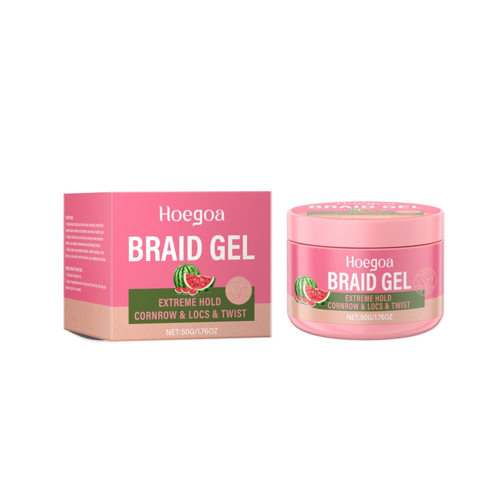 Gel Tạo Kiểu Tóc Hoegoa Gel Tạo Kiểu Dưỡng Ẩm Dầu Gel Tóc Cắt Tóc Salon Wax Tạo Kiểu