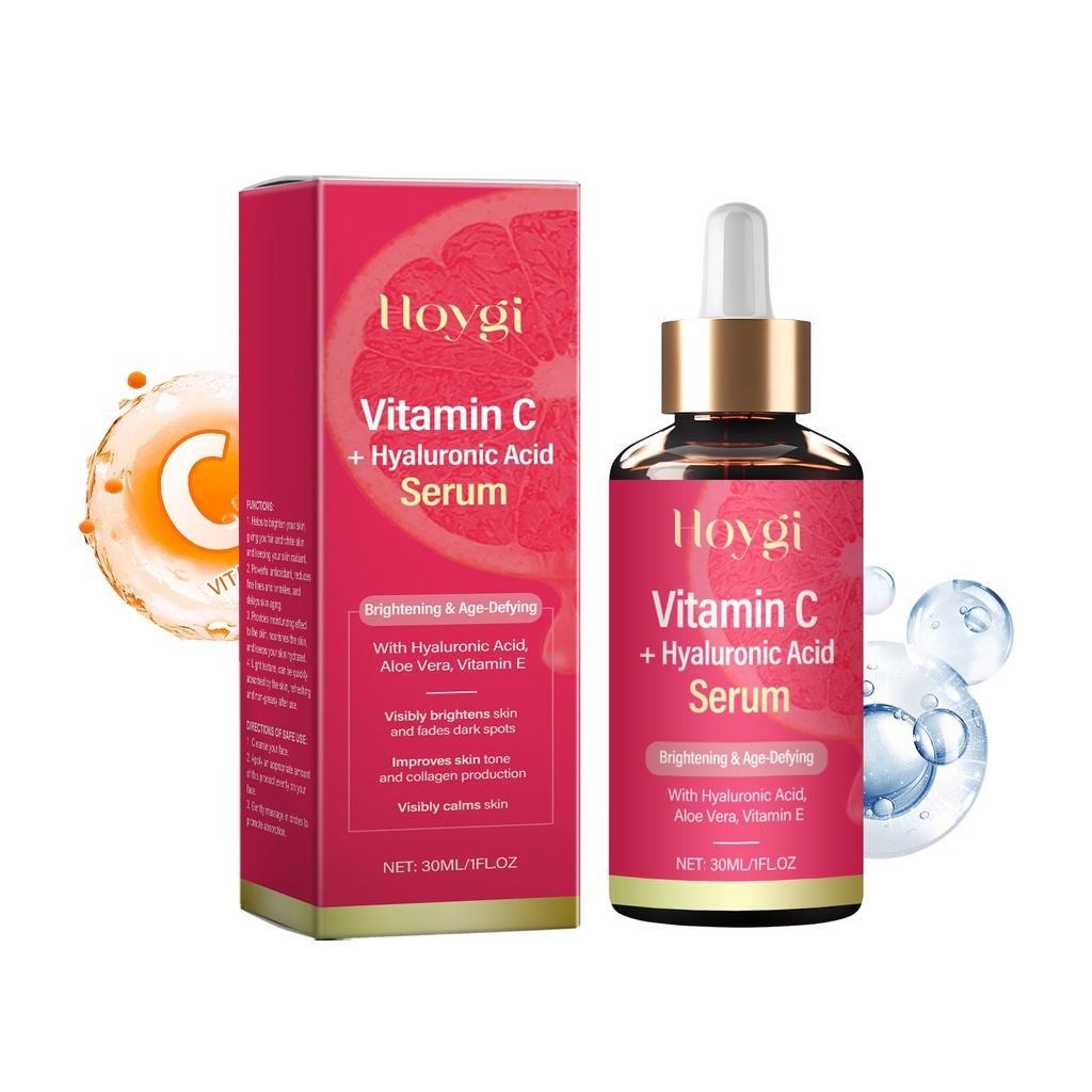 Essence vitamin C Hoygi cấp ẩm và làm sáng da mặt với tinh chất không dính, tươi mát