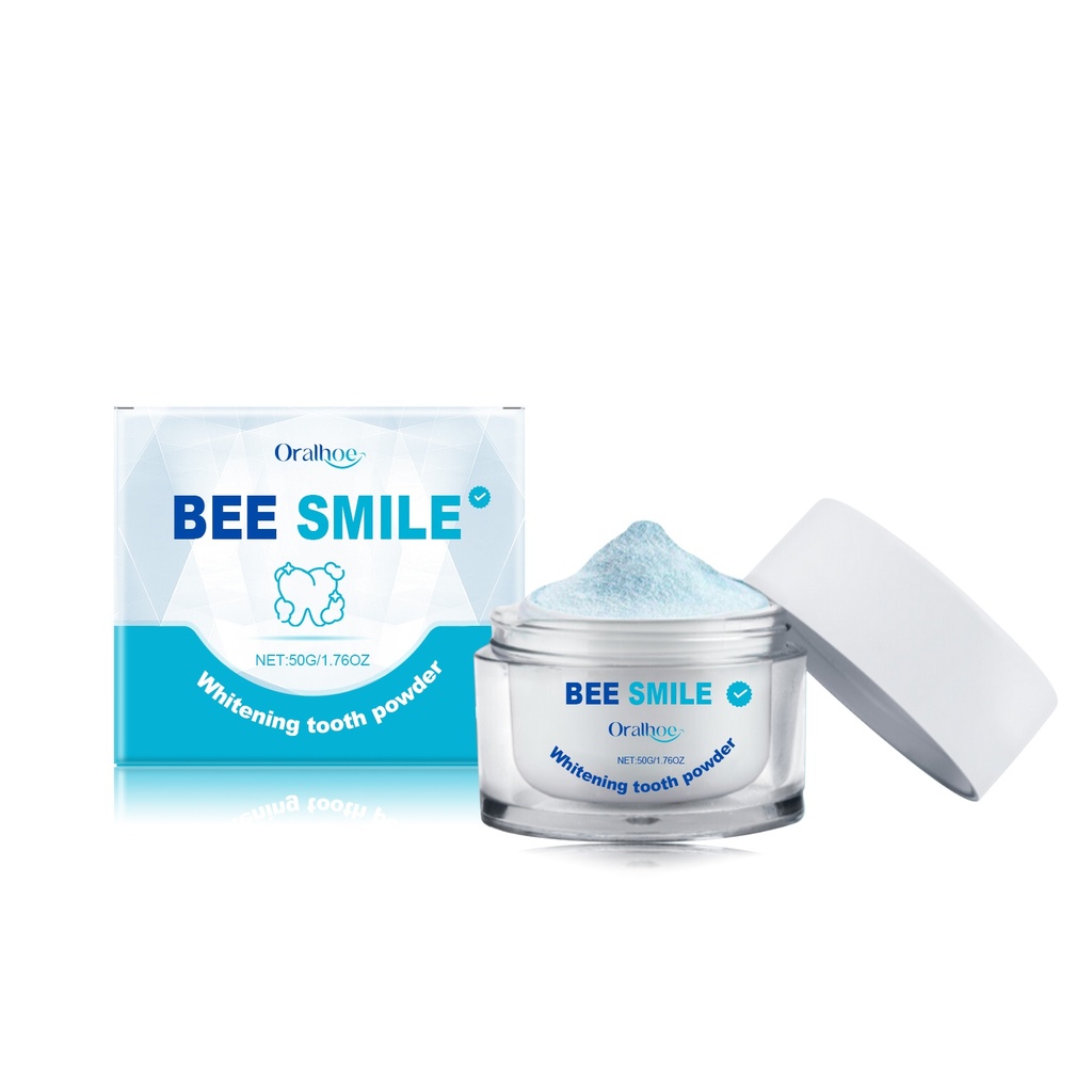 Bột làm sạch răng Oralhoe Mint, chăm sóc nhẹ nhàng làm sạch miệng, hơi thở thơm mát
