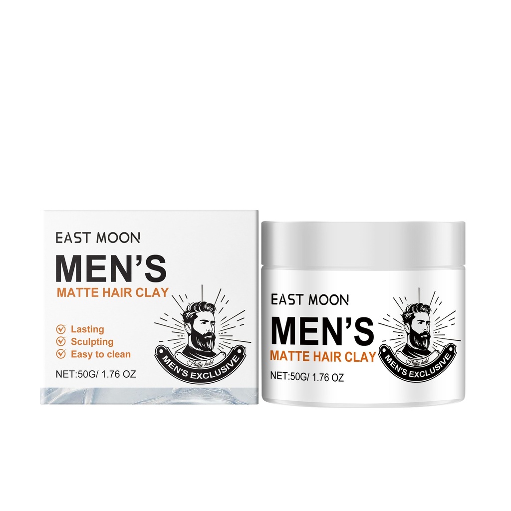 East Moon Matte Fluffy Wax Styling Long Lasting Hair Natural Styling Fresh Soft Wax Hair