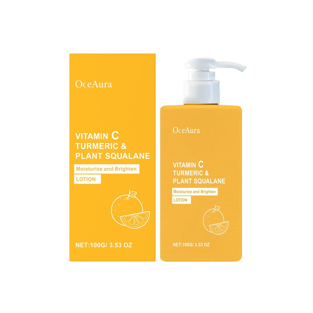 Kem Dưỡng Thể Vitamin C OceAura Đem Lại Độ Ẩm Đều Đẹp, Kem Dưỡng Thể Căng Da