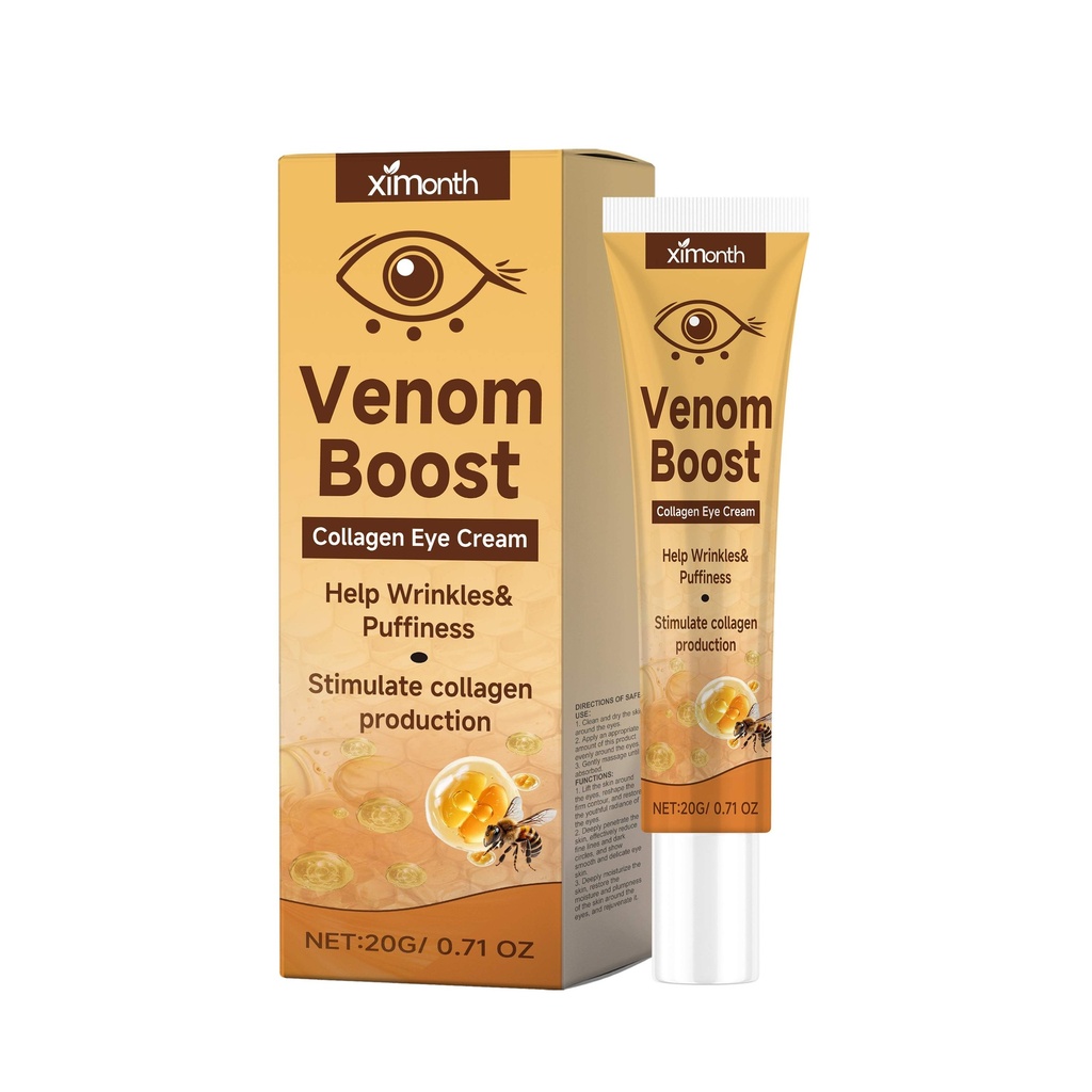 Ximonth Melittin Kem Mắt Chất Đạm Cung Cấp Độ Ẩm và Giảm Nếp Nhăn Xung Quanh Da Mắt Dưỡng Ẩm Collagen Kem Mắt