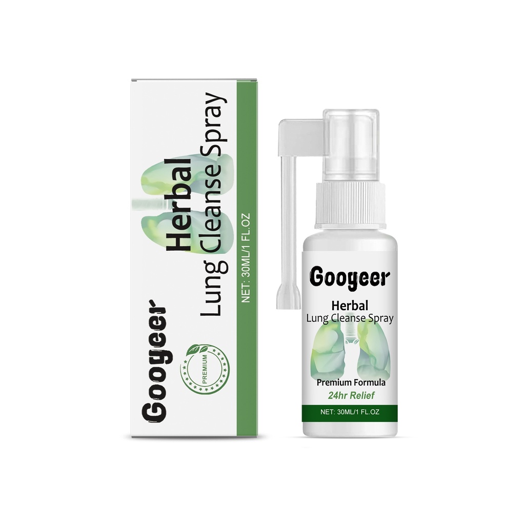 Googeer Herbal Lung Cleanse Spray (Đường tiêu hóa) Điều trị cơ thể