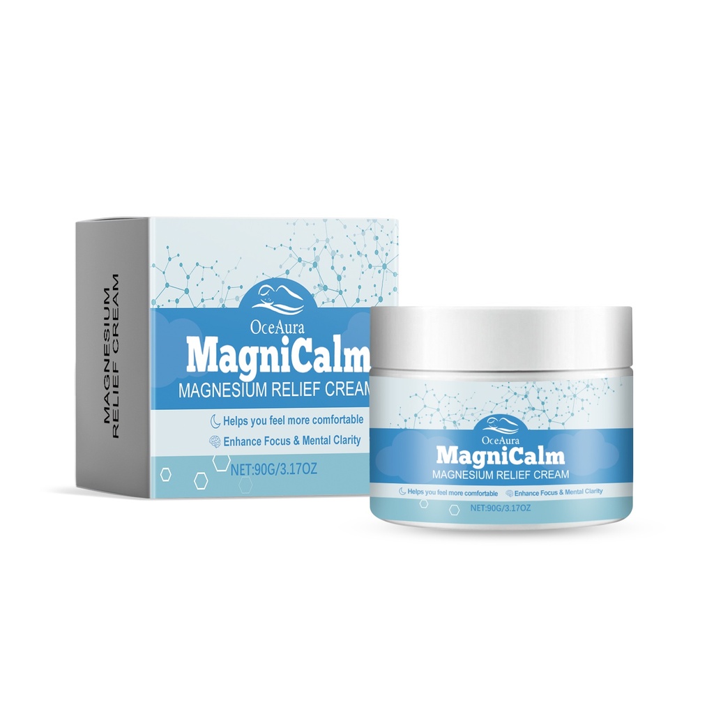 Kem làm dịu Magnesium OceAura Thành phần dịu nhẹ Cung cấp độ ẩm Chăm sóc da Cấp ẩm mềm mại Chăm sóc ban đêm