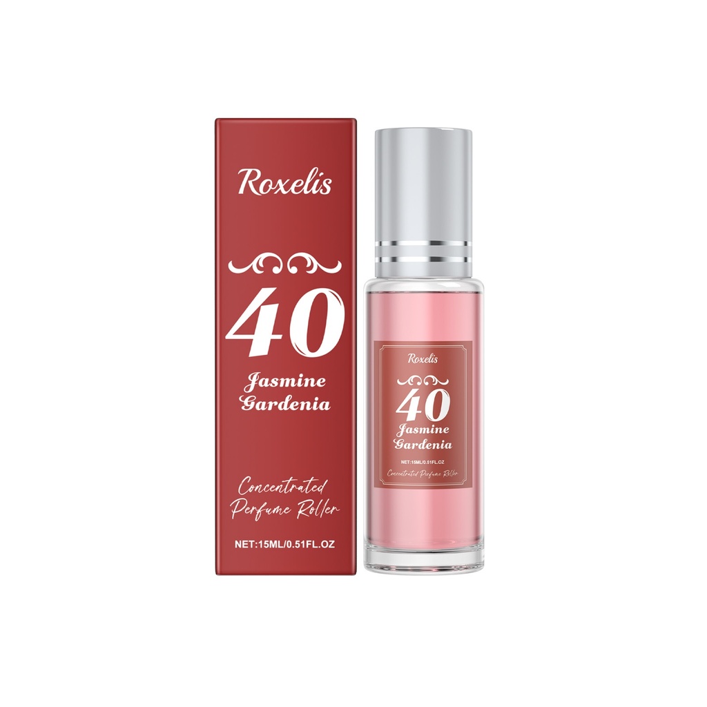 Nước hoa Roxelis Jasmine Gardenia Brazil Charm, hương thơm nhẹ nhàng lâu dài, tươi mát và thanh lịch, để lại hương thơm cho các buổi hẹn hò.