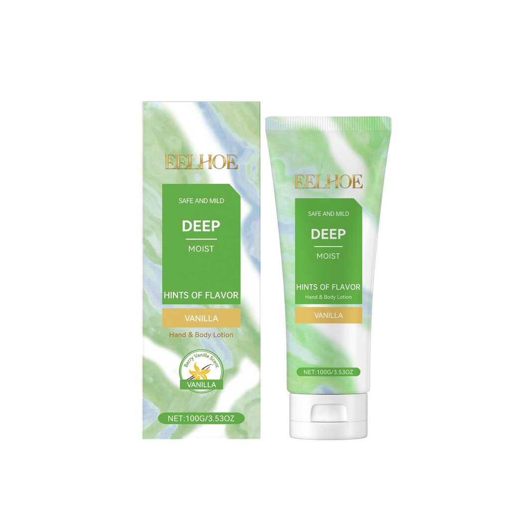 Sữa dưỡng thể EELHOE Vanilla, dưỡng ẩm và cấp nước cho toàn bộ làn da với sản phẩm dưỡng ẩm hàng ngày mượt mà và bóng mịn