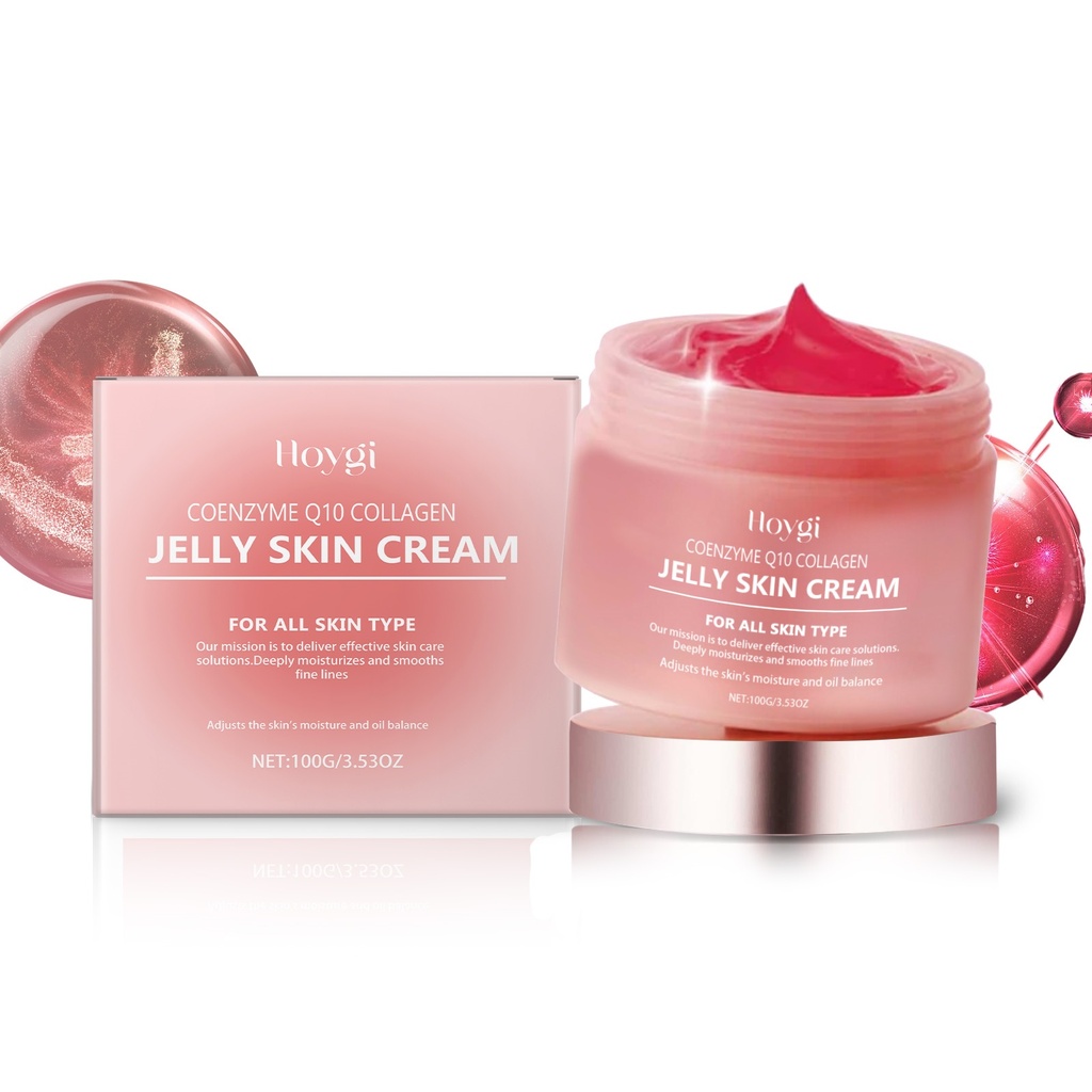Kem Jelly Collagen Hoygi Cung Cấp Độ Ẩm, Làm Săn Chắc, Làm Sáng Da, Dưỡng Ẩm Các Đường Nét Tinh Tế Trên Khuôn Mặt