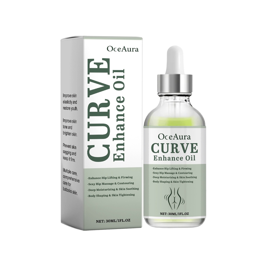 Dầu thiết yếu chăm sóc hông OceAura giúp tạo hình đường cong, cung cấp độ ẩm, làm dịu và làm săn chắc da mông