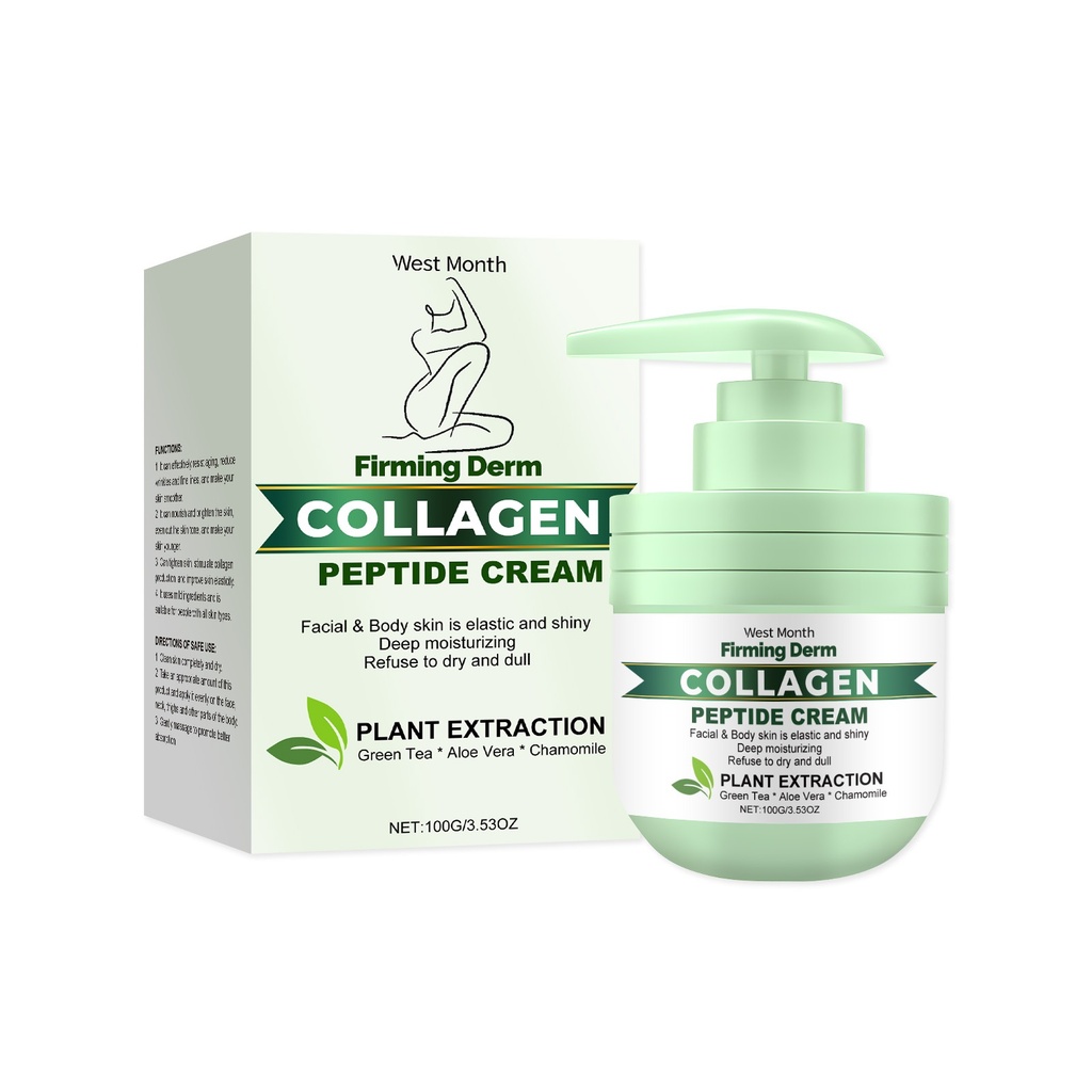 Kem làm săn chắc Peptide Collagen West&Month, làm đều màu da, phục hồi và làm săn chắc da cơ thể