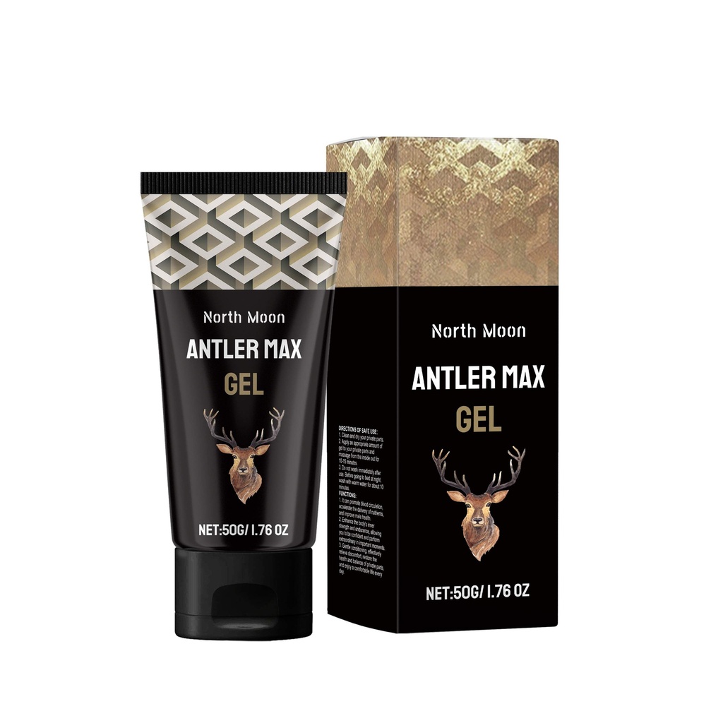 Gel massage North Moon Gold Titan cho nam, tăng cường sức bền với tinh chất thảo dược