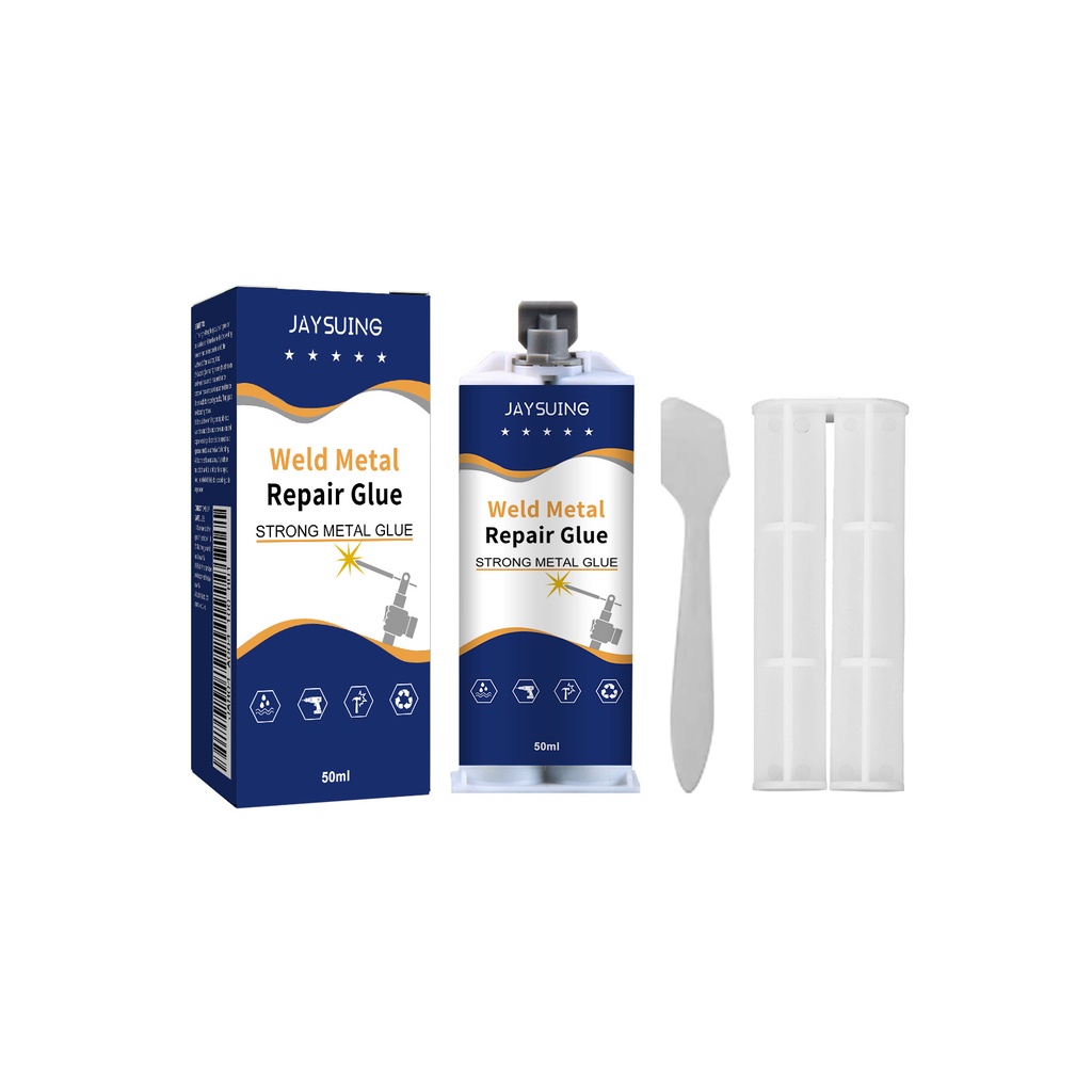 Keo đúc Jaysuing (50ml) Kim loại, Đá, Gốm, Mẫu vết nứt khuôn, Chống nước và Chịu nhiệt độ cao