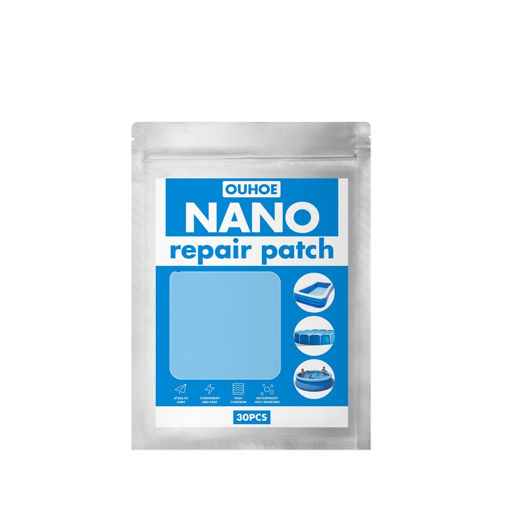 OUHOE Miếng Dán Sửa Chữa Nano, Băng Nước Bể Bơi Bạt Chống Thấm Vật Liệu Bả Chữa Đặc Biệt