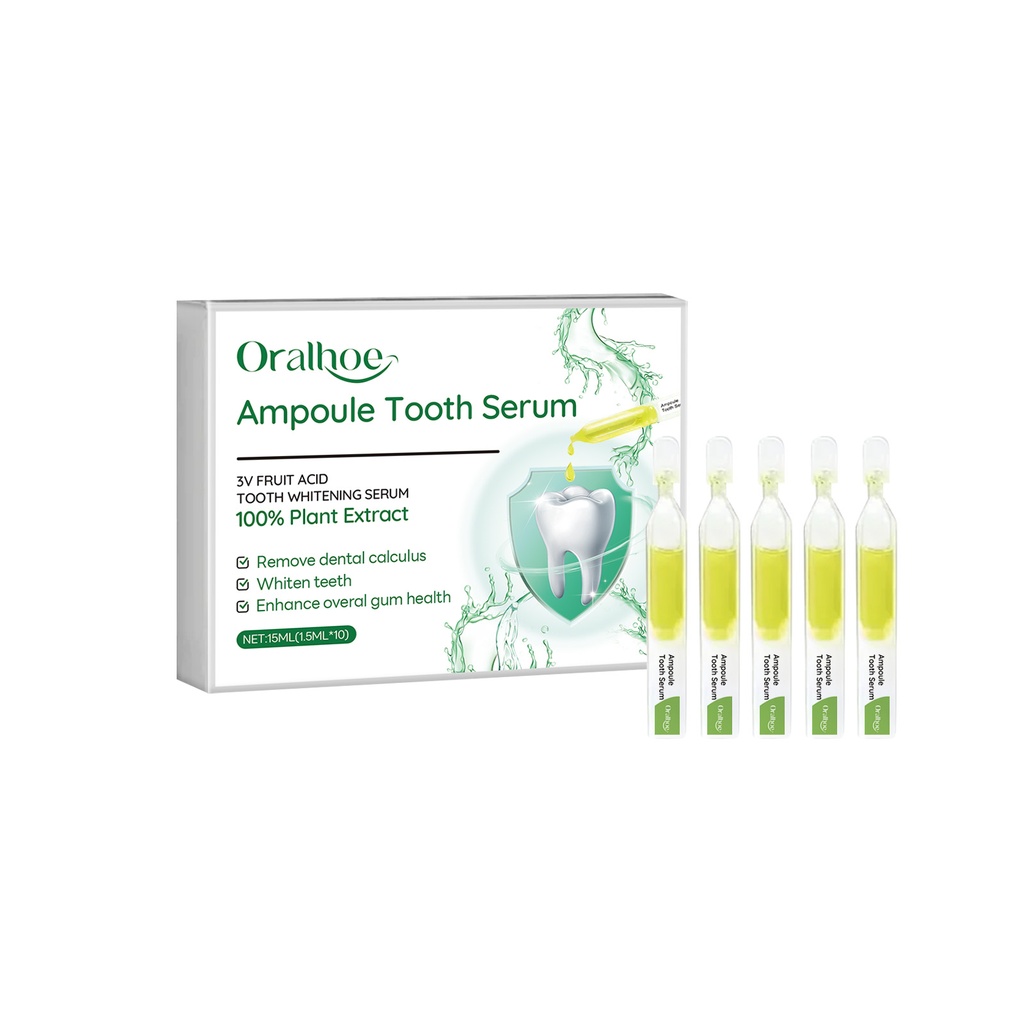 Serum làm trắng răng Oralhoe, làm sạch sâu, loại bỏ các vết ố vàng, làm trắng răng