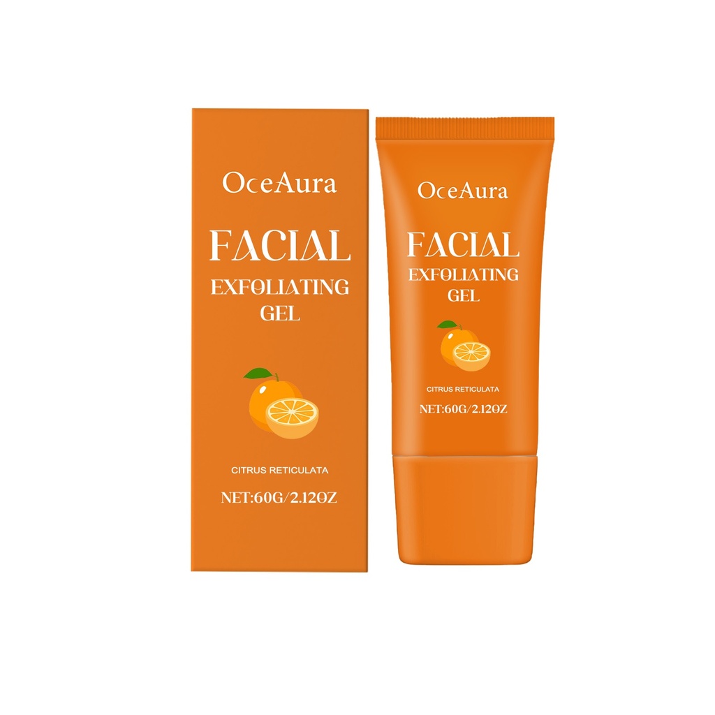 Gel Tẩy Tế Bào Chết Vitamin C OceAura Dưỡng Ẩm Mềm Mại và Làm Sạch Da Mịn Màng