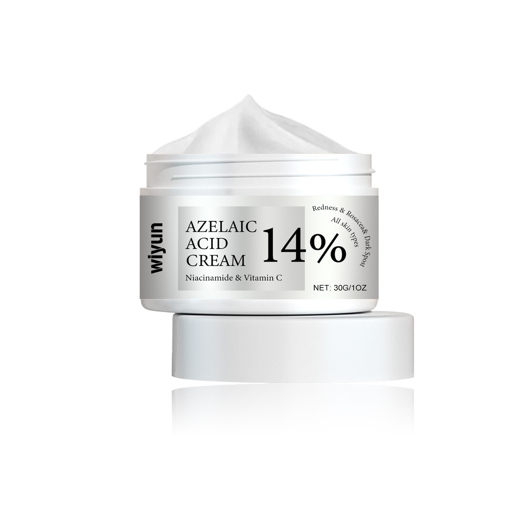 Kem axit azelaic Wiyun, Làm sạch sâu và cung cấp độ ẩm cho da mặt, Làm sáng da, Sửa chữa vết thâm do mụn và đầu đen
