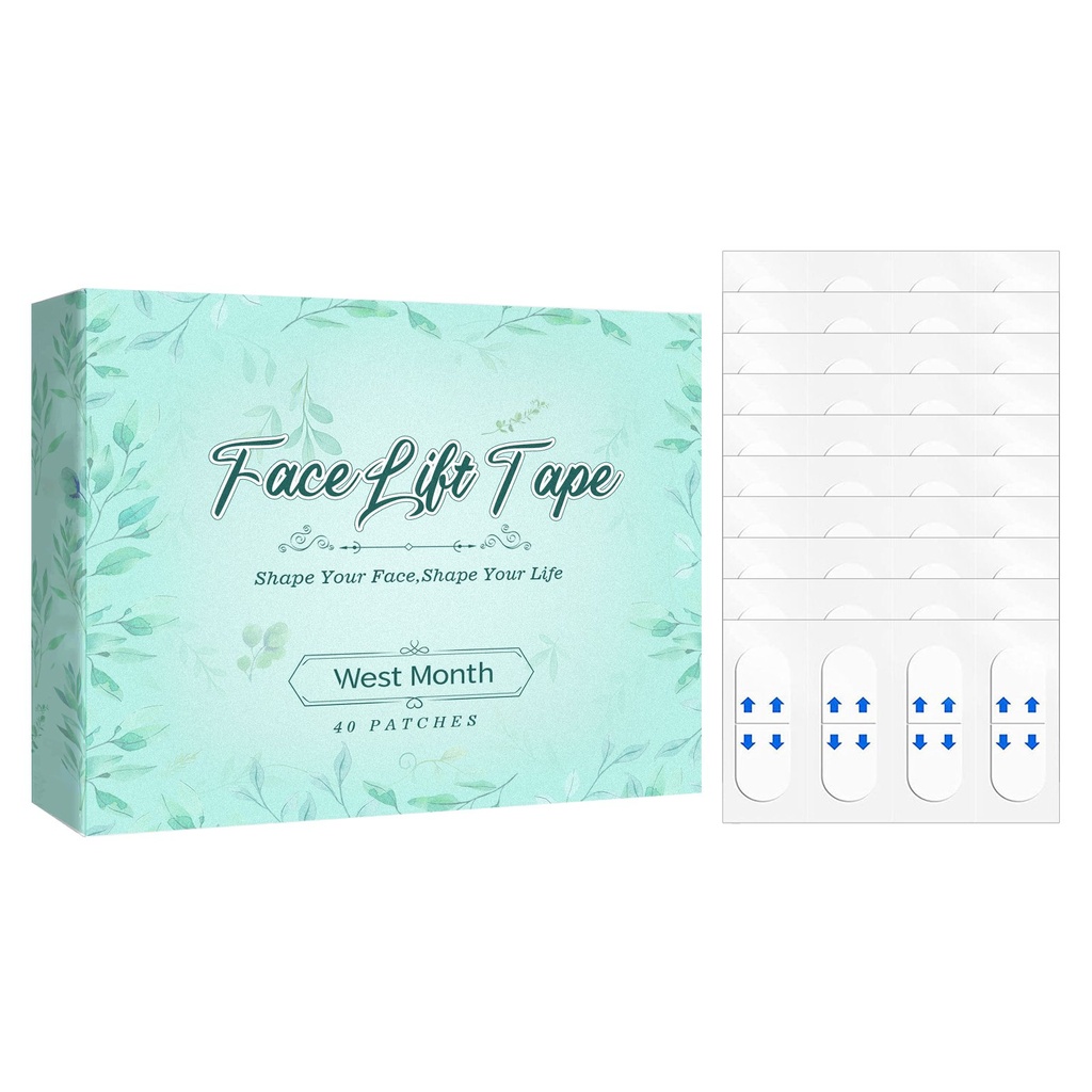 Băng Di Chuyển Mặt Không Thấy West Month, Cải Thiện Độ Đàn Hồi Da, Làn Da Nhẹ và Tạo Hình Rõ Ràng