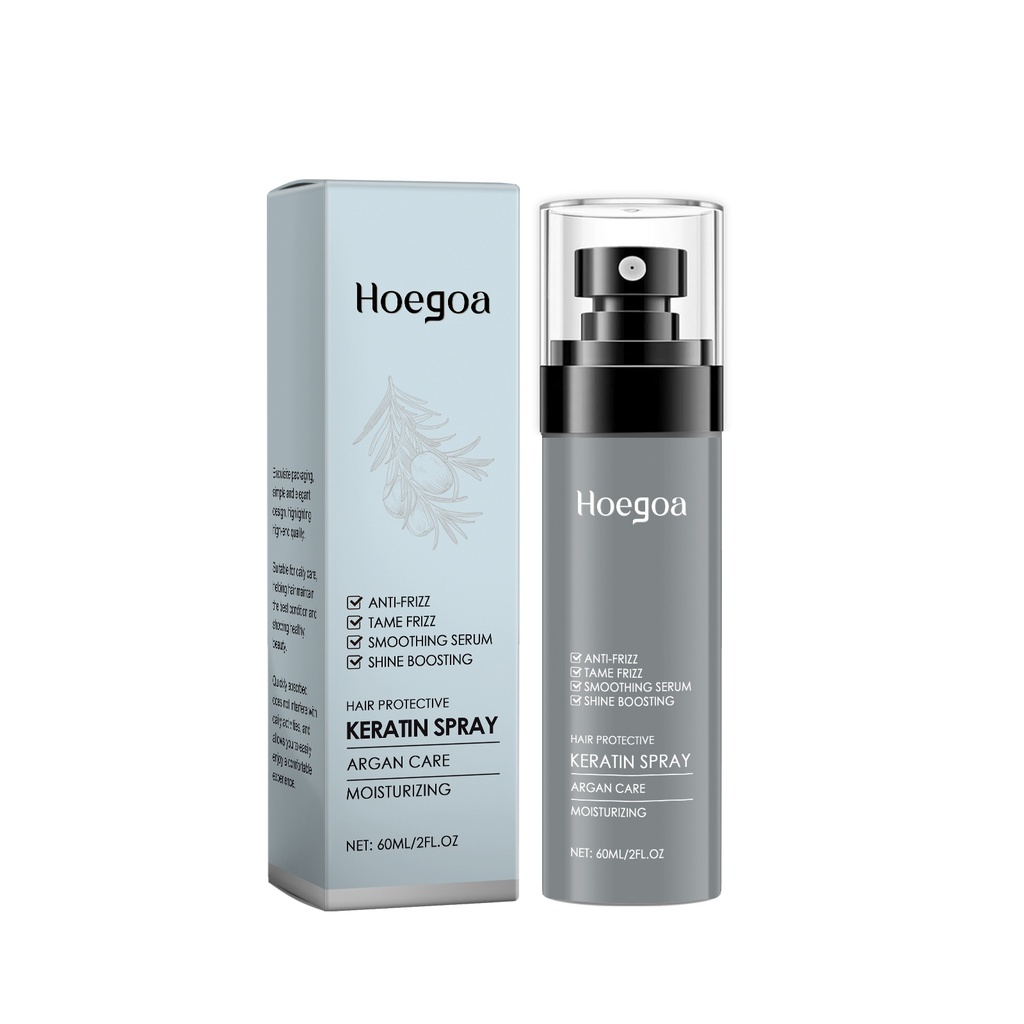 Xịt Dưỡng Tóc Khô Hoegoa, Chăm Sóc Tóc Mượt, Dầu Gội Ngăn Rối Tóc, Dưỡng Ẩm và Dưỡng Tóc