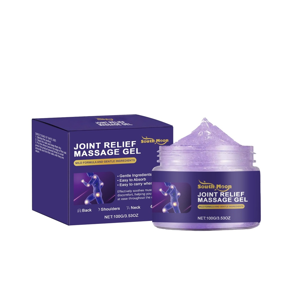 Gel xoa dịu khớp South Moon, cung cấp độ ẩm nhẹ nhàng cho làn da. Đây là gel chăm sóc hàng ngày cho các cơn khó chịu ở khớp