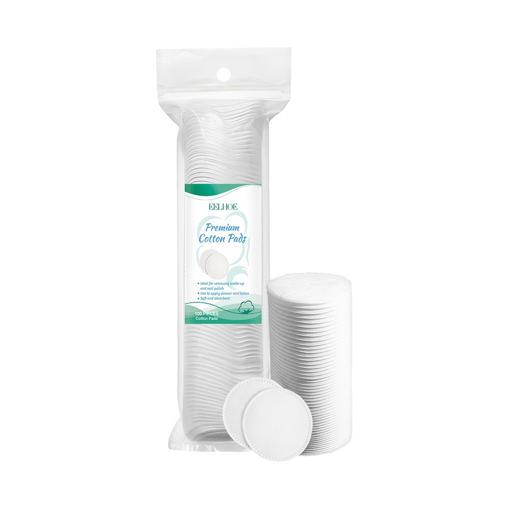 EELHOE Bông Tẩy Trang Mặt Dịu Nhẹ, Sạch Sẽ, Mềm Mại và Thoải Mái