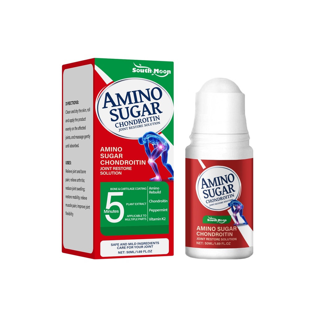 Giải pháp chăm sóc khớp đường Amino South Moon, Massage bằng thành phần dịu nhẹ giúp giảm khó chịu khớp ở chân và tay