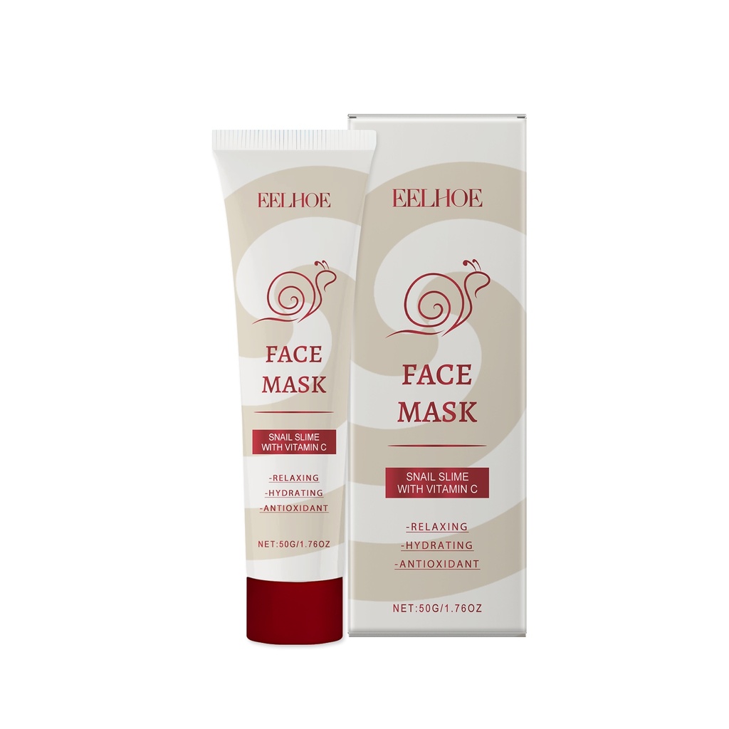 EELHOE Snail Vitamin C Smear Mask Dưỡng ẩm nhẹ nhàng, làm săn chắc, cấp ẩm và làm sạch lỗ chân lông trên mặt