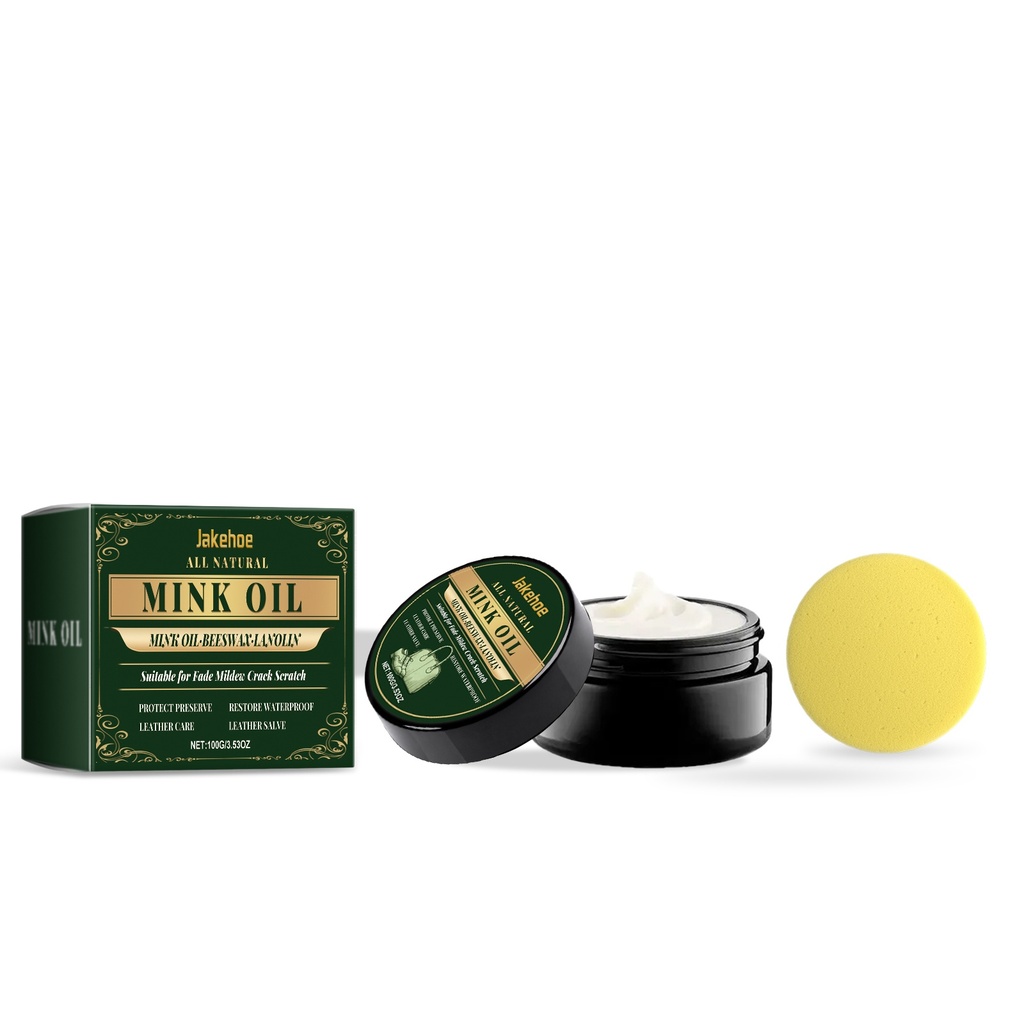 Kem làm sạch và bảo trì da Jakehoe, làm sạch da, sofa da, khử trùng, bảo trì hàng ngày và kem tái tạo