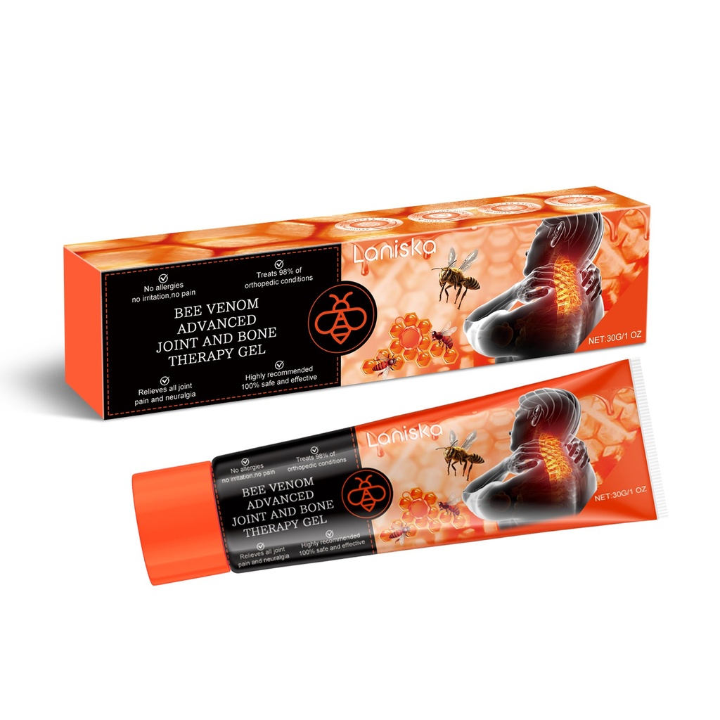 Gel chăm sóc khớp từ nọc ong Laniska, điều trị nhẹ nhàng khớp gối