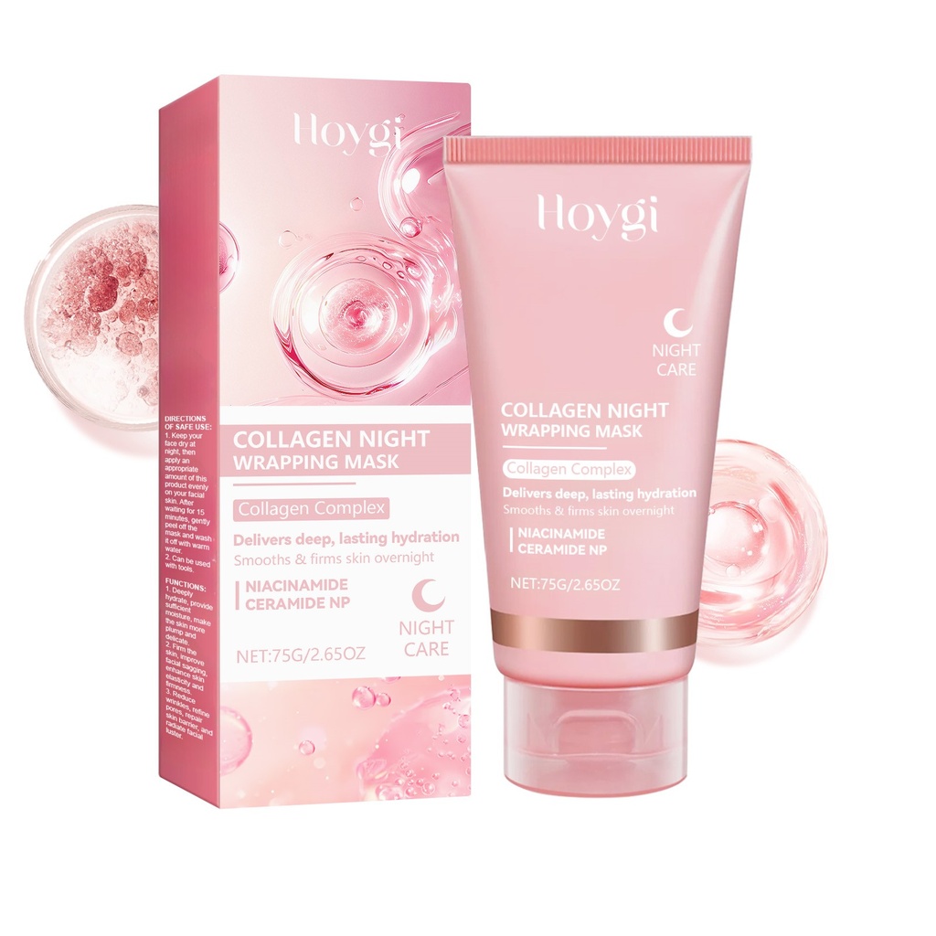 Mặt Nạ Rách Collagen Hoygi Giúp Cung Cấp Độ Ẩm, Dưỡng Ẩm Và Làm Mềm Da
