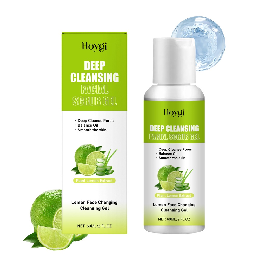 Gel Tẩy Tế Bào Chết Hoygi Dưỡng Ẩm Làm Mới, Rửa Mặt Nhẹ Nhàng Làm Sạch Lỗ Chân Lông Thiên Mạch Tẩy Tế Bào Chết Da Mặt