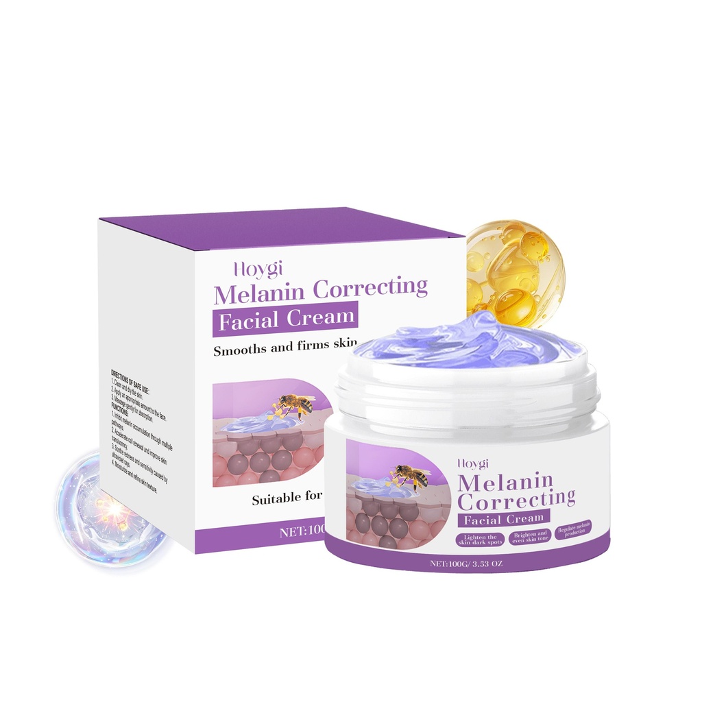 Kem làm sáng Hoygi cải thiện độ ẩm cho da mặt, mềm mại và dịu nhẹ cho da, làm sáng, mịn màng, săn chắc và sáng