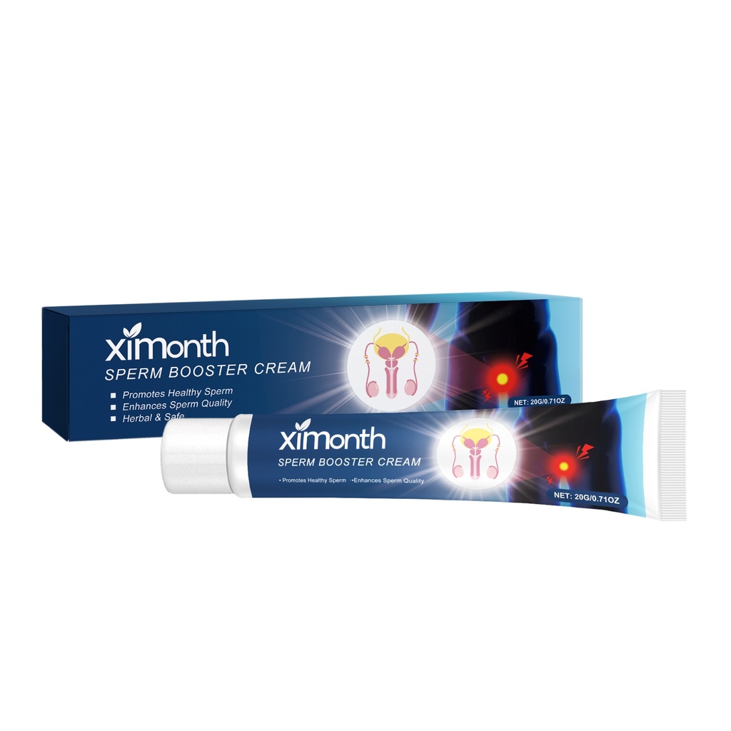 Ximonth Men's Care Cream Chăm sóc nhẹ nhàng cho sự khó chịu về thể chất của nam giới, Massage và duy trì độ ẩm hàng ngày