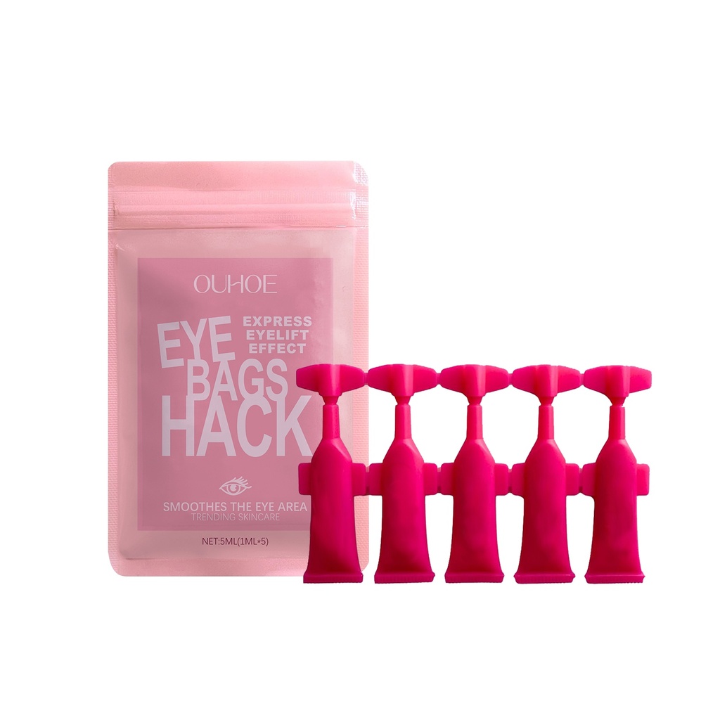 Kem dưỡng ẩm vùng mắt OUHOE giúp cấp ẩm và làm săn chắc da vùng quanh mắt, làm sáng các nếp nhăn và cung cấp độ ẩm cho cơ mắt
