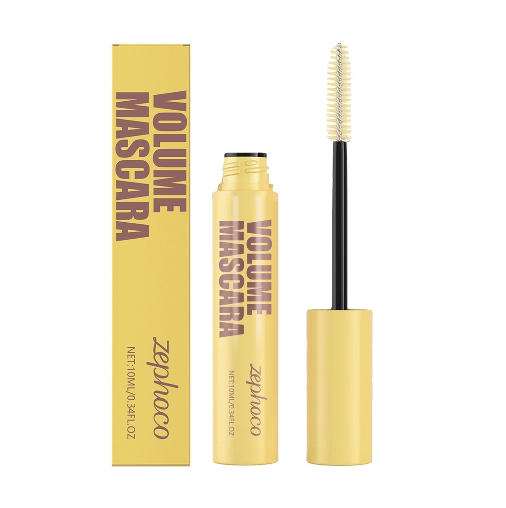 zephoco Mascara Dày Và Mỏng, Mascara Xung Quanh Mắt, Tự Nhiên Không Nhòe Makeup, Dày Không Vón Cục Và Chống Mồ Hôi