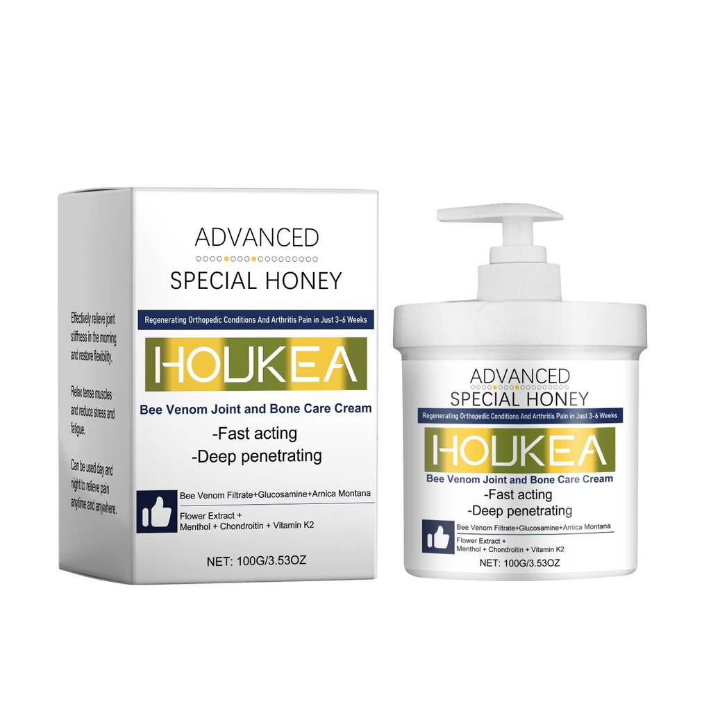 Kem Chăm Sóc Khớp Houkea Để Giảm Khó Chịu Của Khuỷu Tay Và Đầu Gối, Kem Bảo Dưỡng Sửa Chữa Hằng Ngày