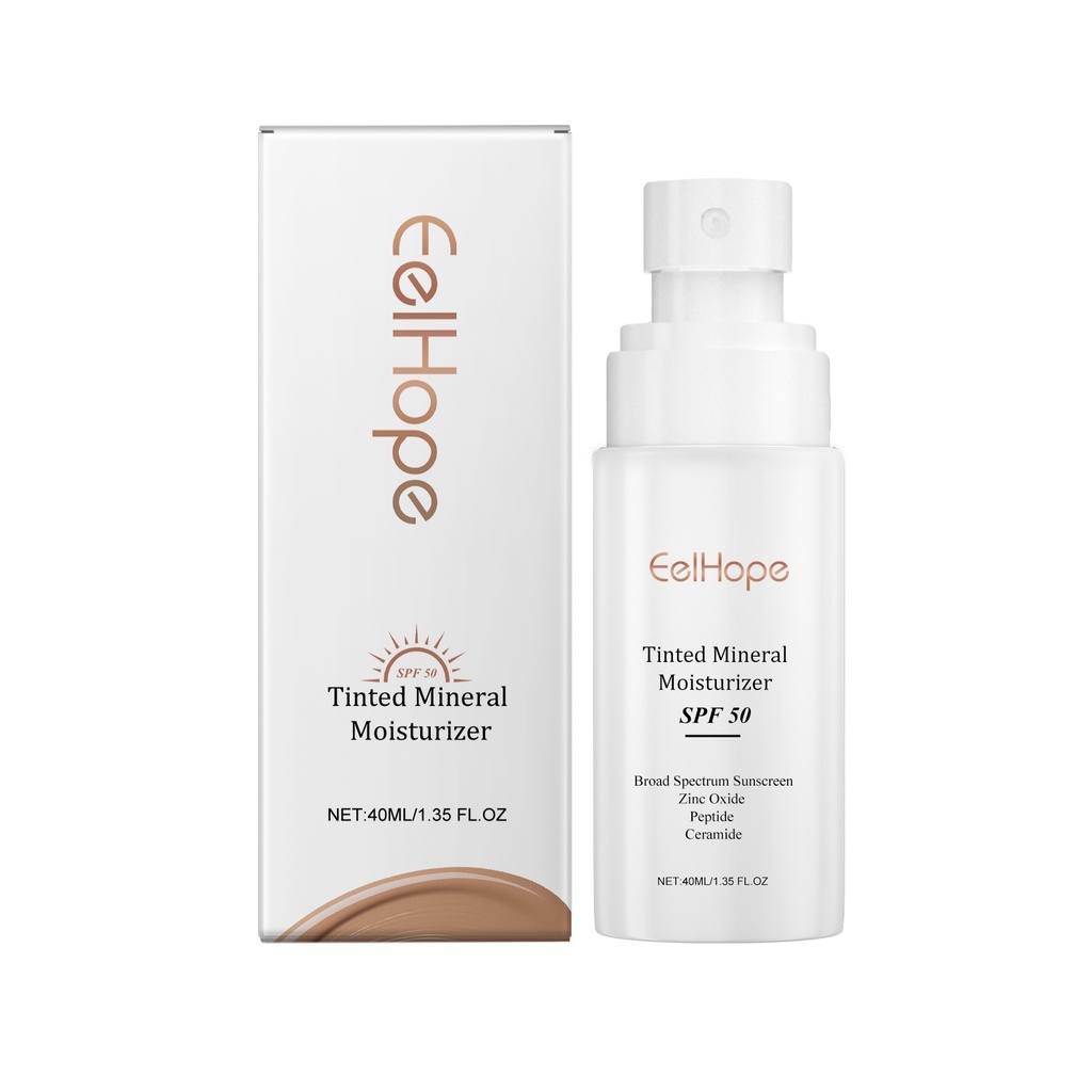 Eelhope Kem Bảo Vệ Mùa Hè Chăm Sóc Da Mềm Mại Làm Mềm Không Nhờn Cung Cấp Độ Ẩm